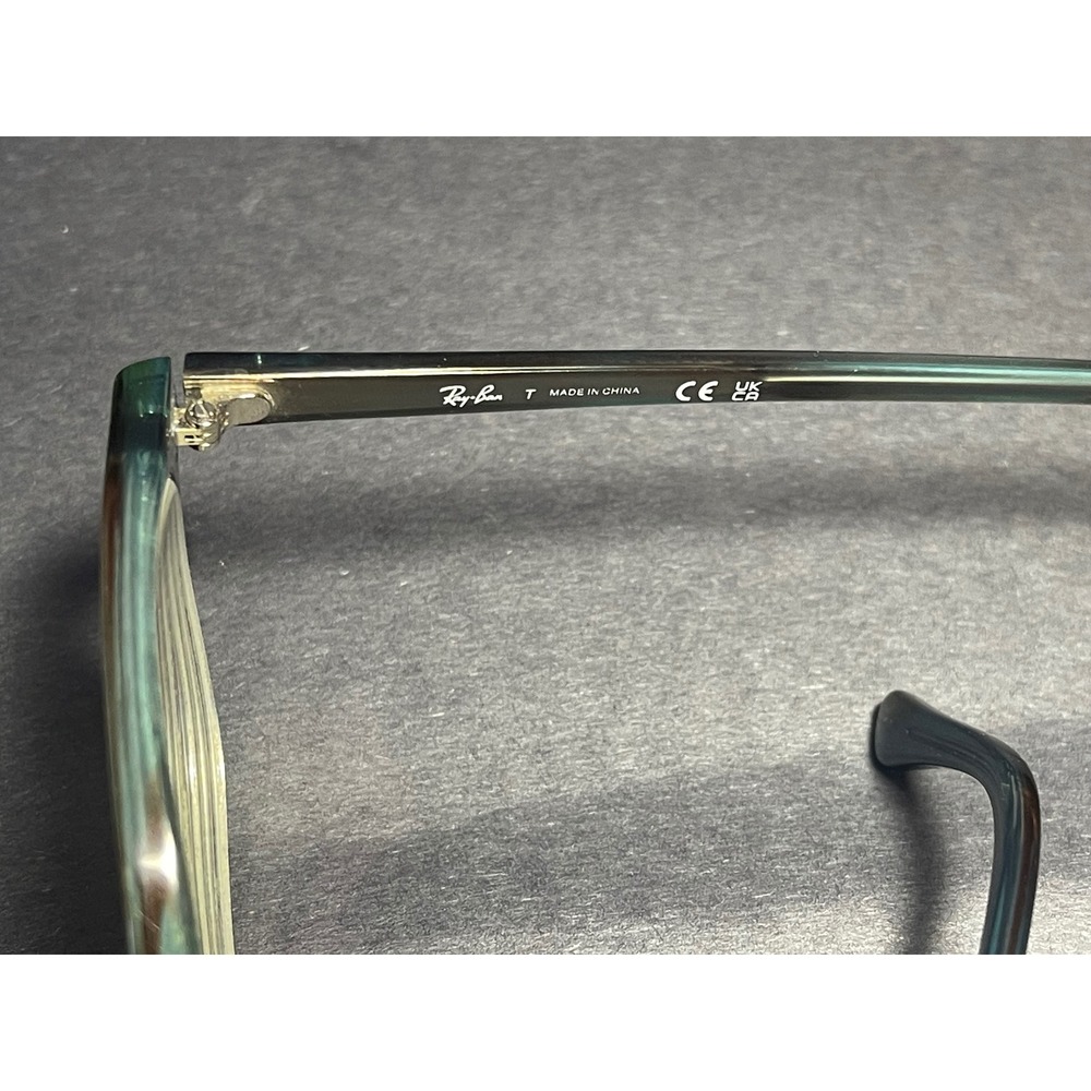 Ray-Ban RB 5417 8252 Green Brown Gradient Phantos Frames 52-19 145 - Picture 4 of 12